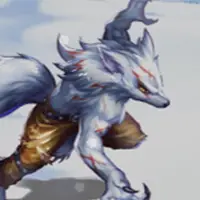 スノーウルフ - 花葬巫女サクヤ