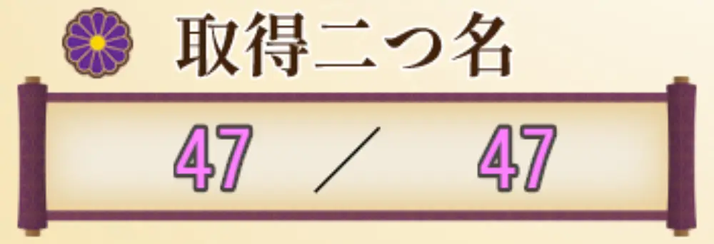 二つ名 - 紅焔忍姫トウカ攻略