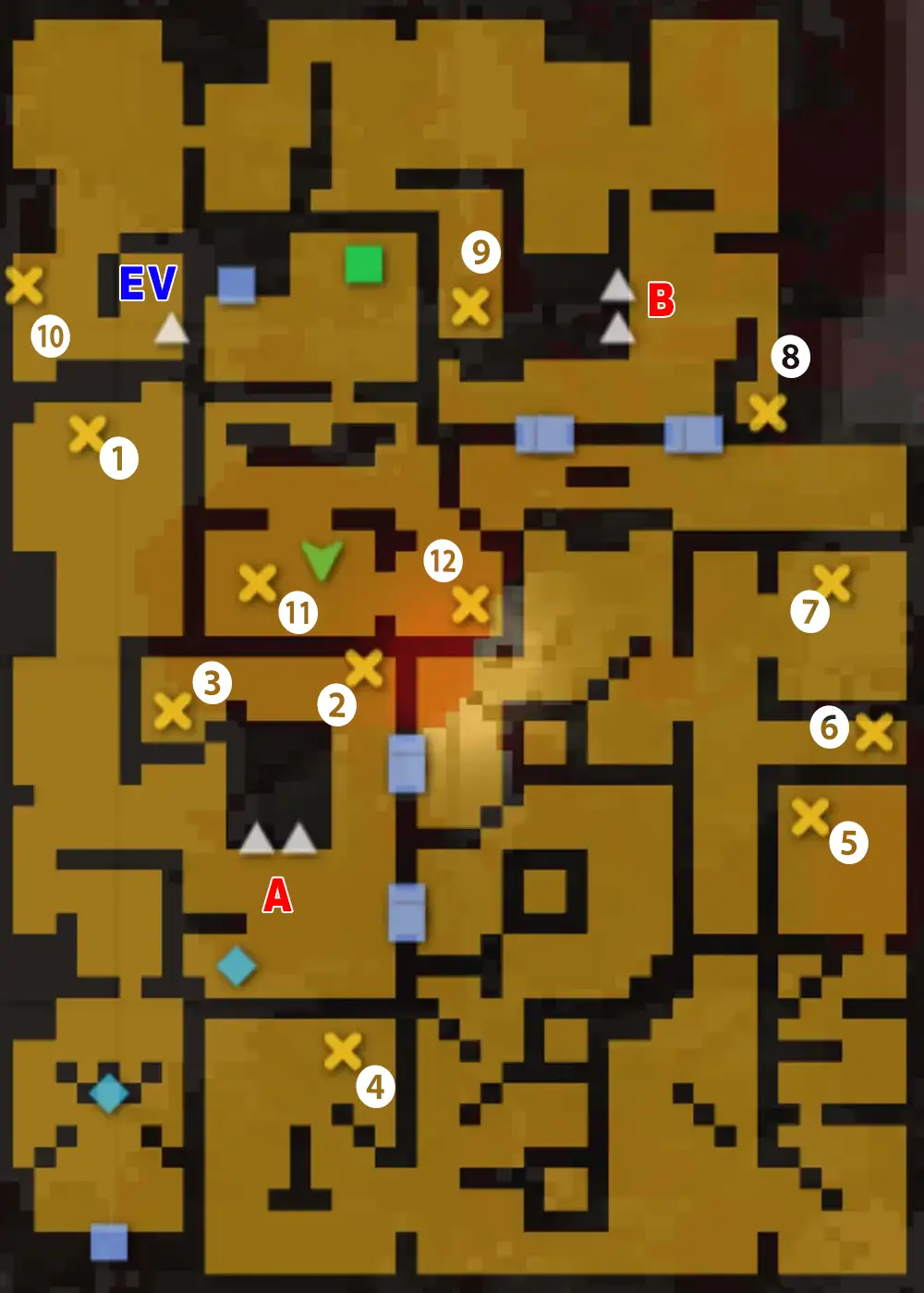 Evening Survivor 攻略マップ2-4