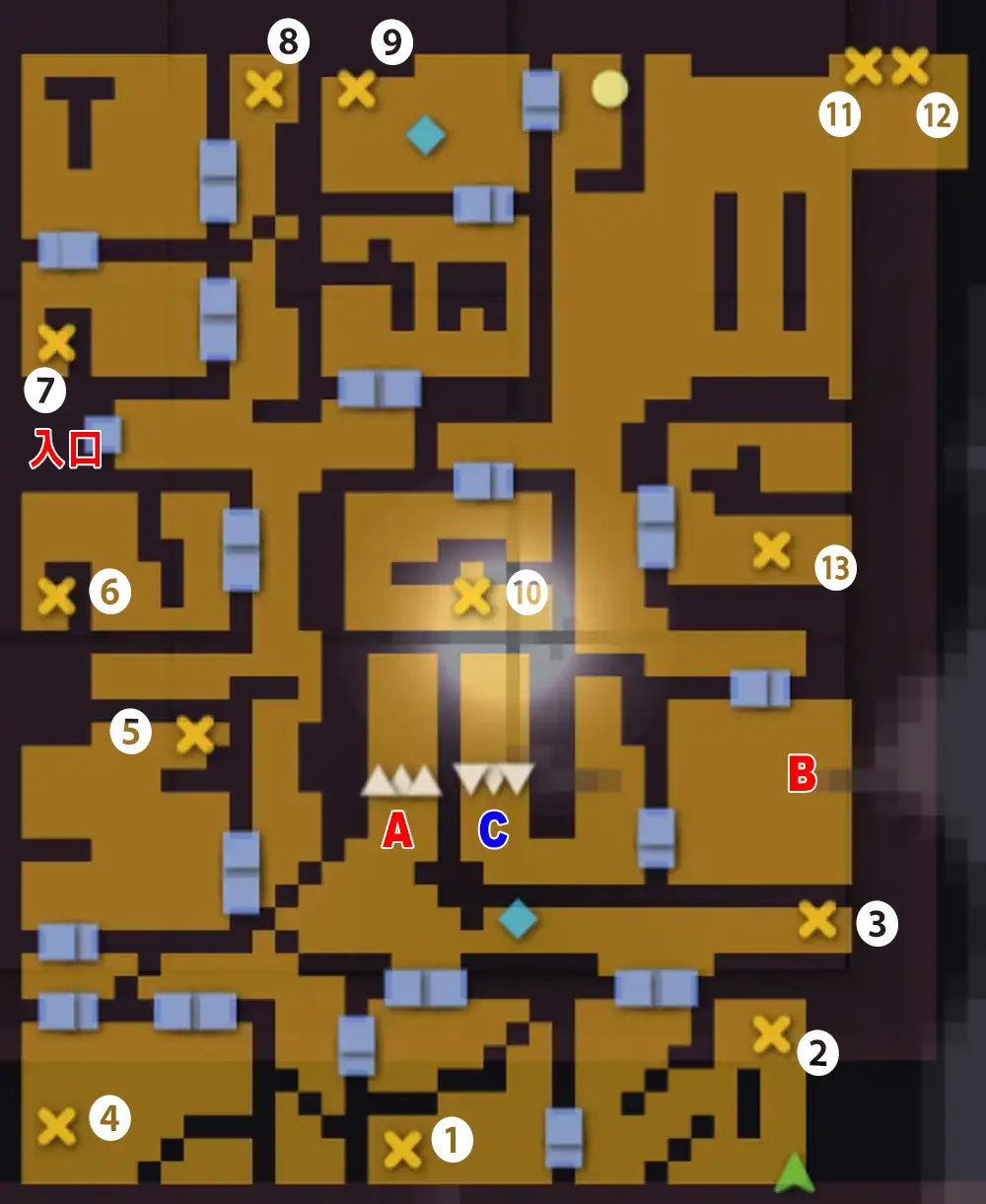 Evening Survivor 攻略マップ7-1