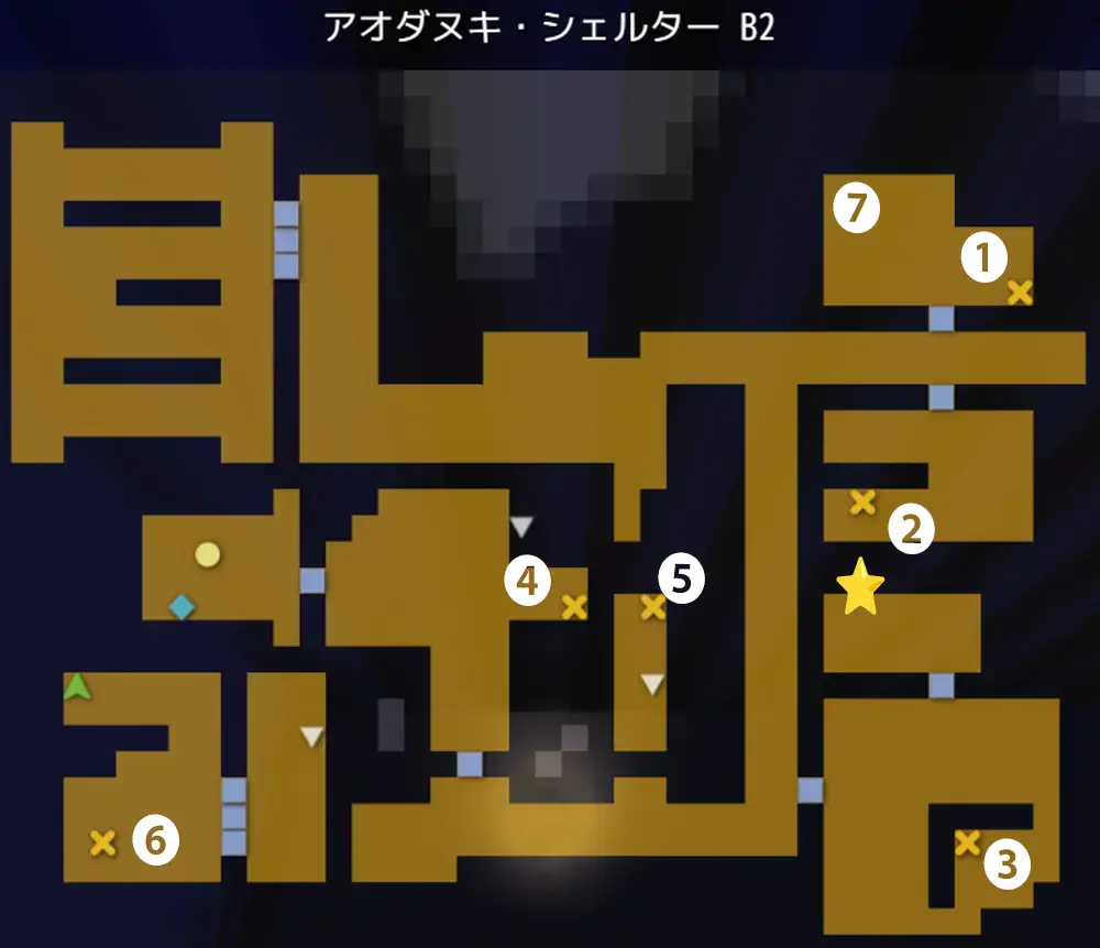 Evening Survivor 攻略マップ8-1