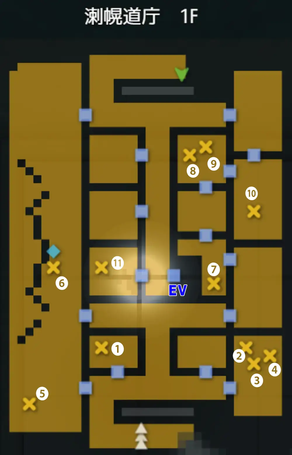 Evening Survivor 攻略マップ10-5