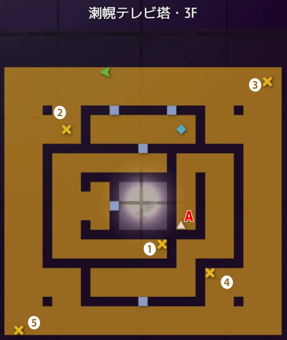 Evening Survivor 攻略マップ12-1