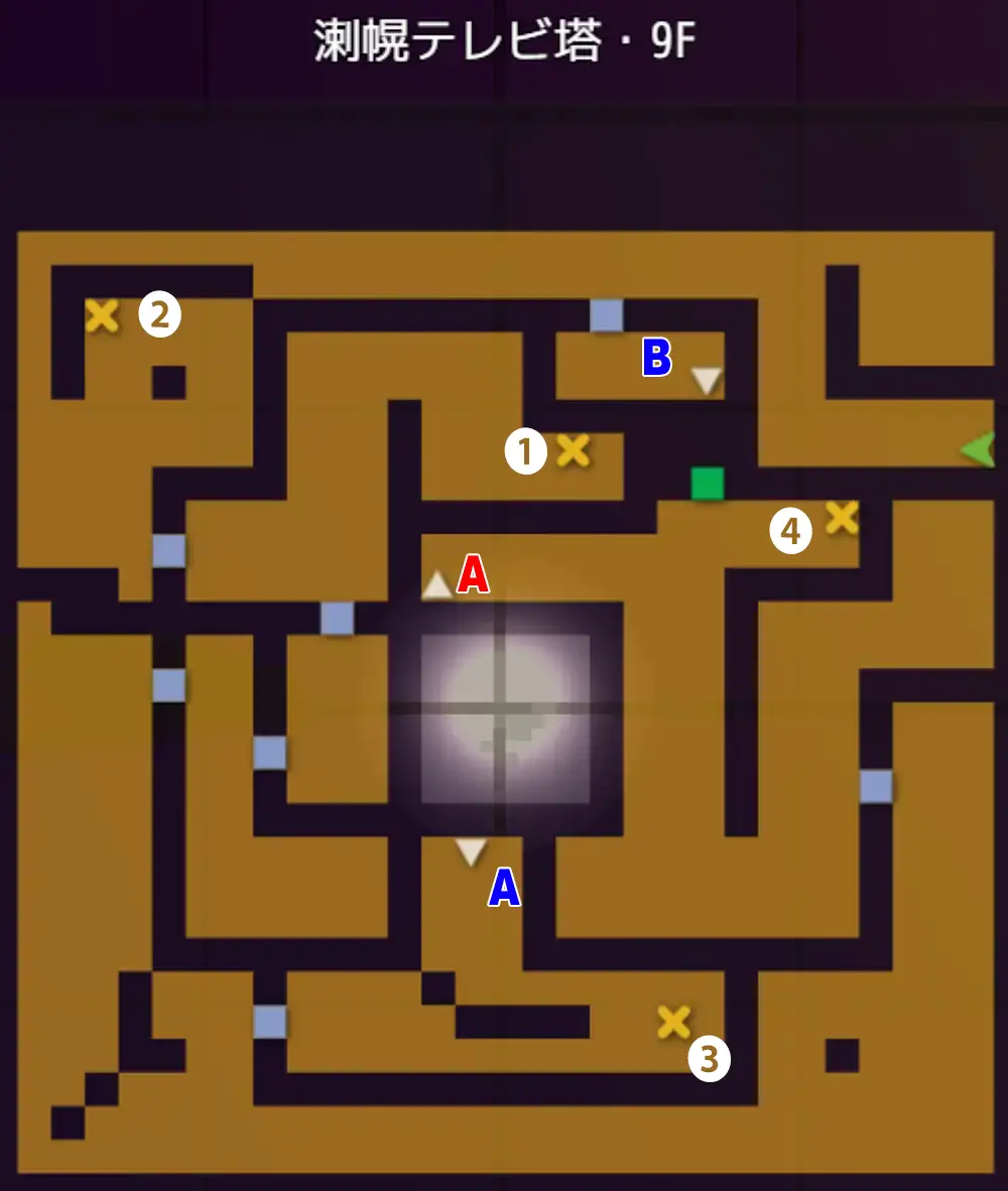 Evening Survivor 攻略マップ12-4