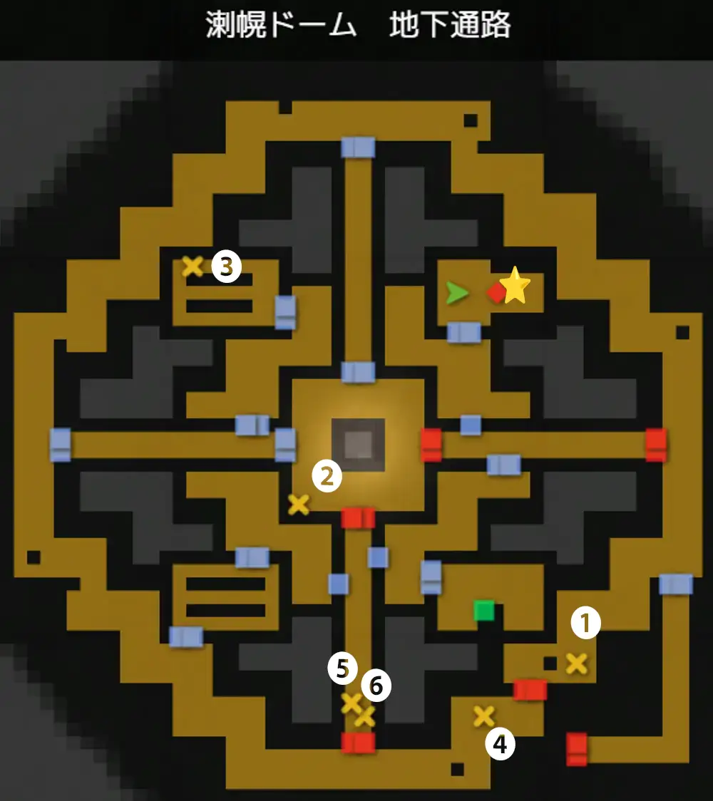 Evening Survivor 攻略マップ13-1