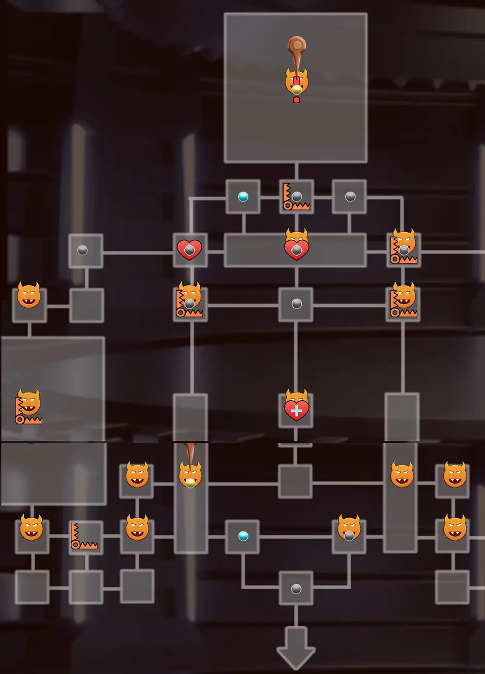スニークバインド攻略 - ステージ6マップ情報