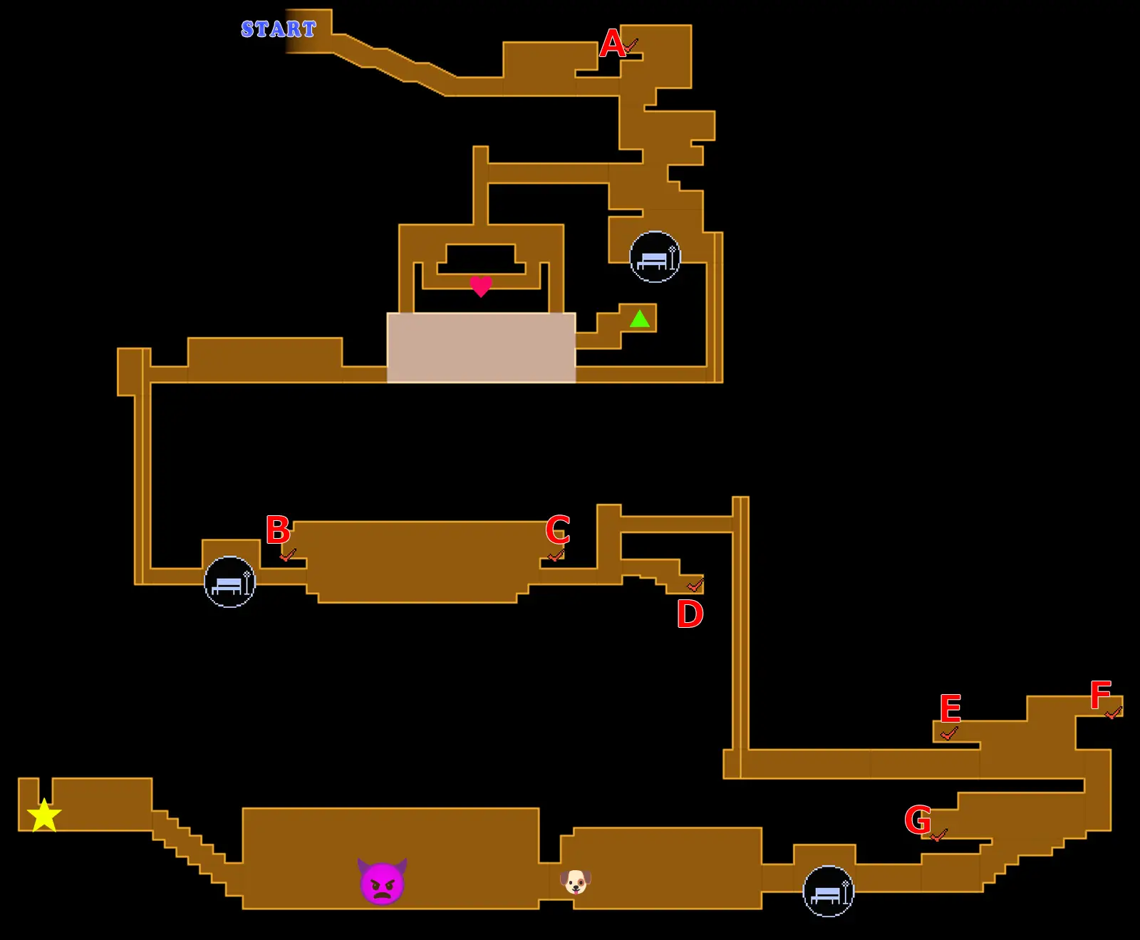 DECOY 群青の魔女 DLC第1弾 静穏の灯火 - 攻略マップ