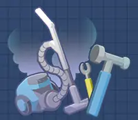 掃除機修理 - できる後輩アオイちゃん