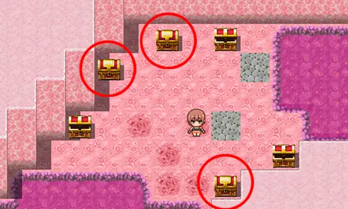 ルナと淫欲のトラップダンジョン攻略 - 宝箱トラップ3