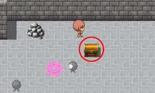 ルナと淫欲のトラップダンジョン攻略 - 宝箱トラップ6