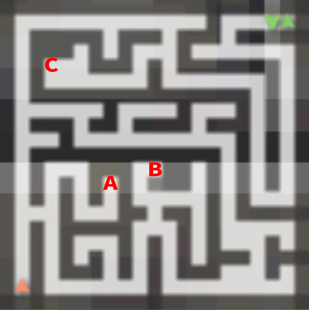 蜜宵のファミリア攻略：灰壁の迷宮 1F