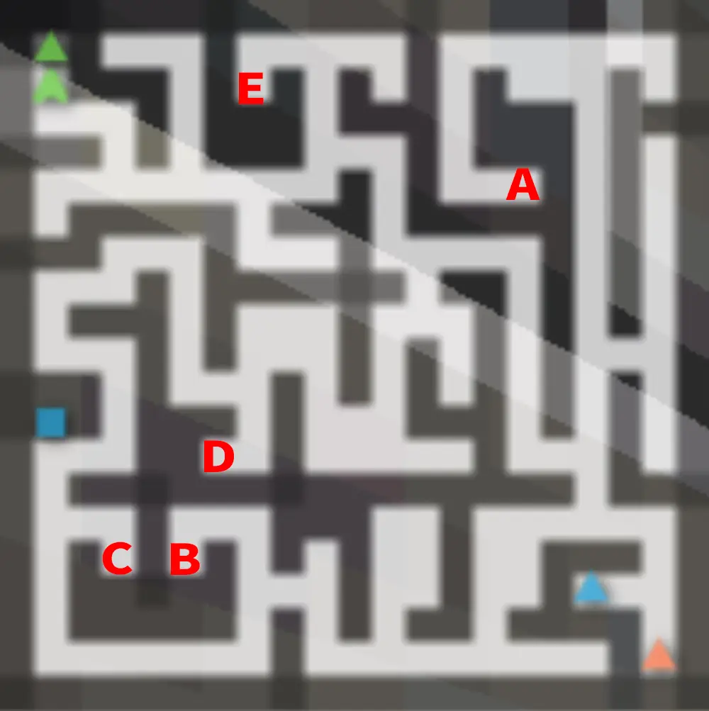 蜜宵のファミリア攻略：灰壁の迷宮 2F