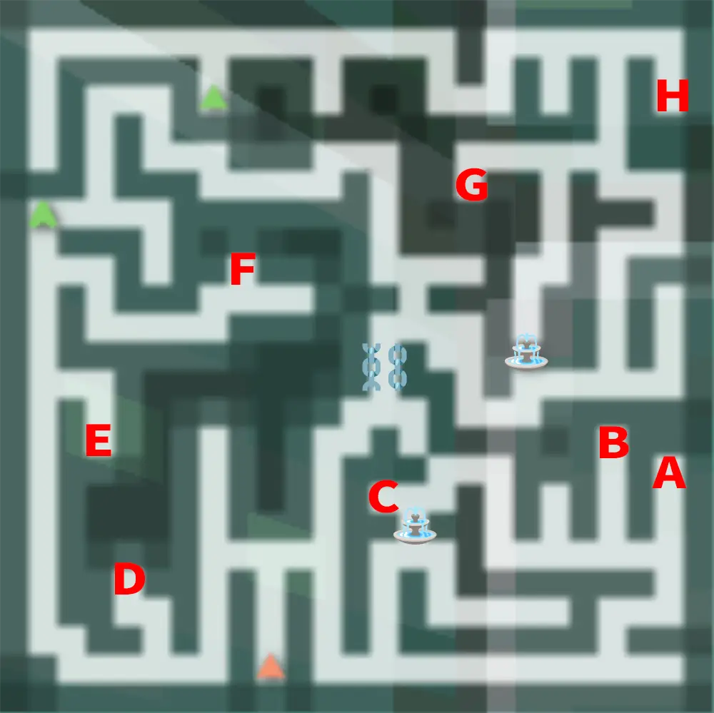 蜜宵のファミリア攻略：蒼海の迷宮 1F