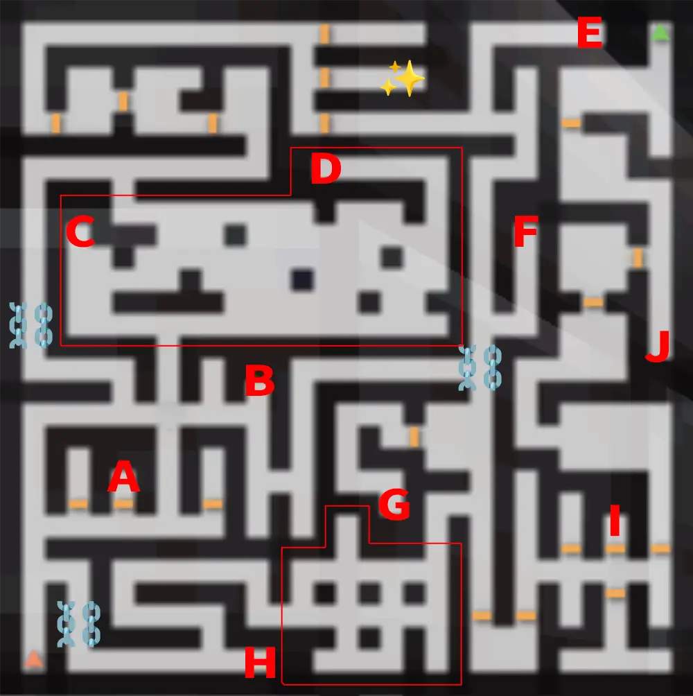 蜜宵のファミリア攻略：混迷の檻 1F